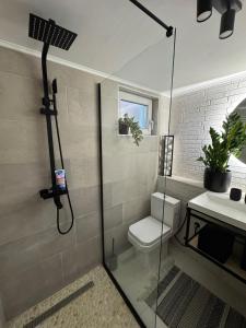 Ένα μπάνιο στο Apartment Donna