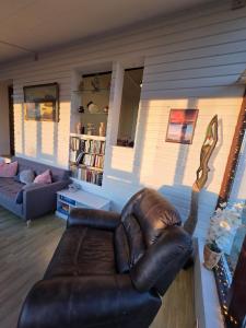 Χώρος καθιστικού στο Laufás Guesthouse