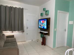 Μια τηλεόραση ή/και κέντρο ψυχαγωγίας στο Residencial Arcoiris