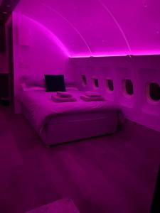 Ένα ή περισσότερα κρεβάτια σε δωμάτιο στο AeroHeaven Glamping +6 φωτογραφίες