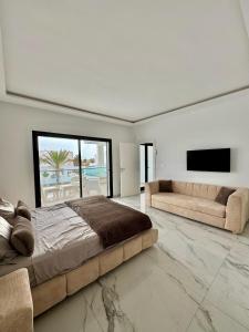 Posezení v ubytování Villa BALI - Djerba