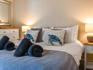 En eller flere senge i et værelse på Harbour