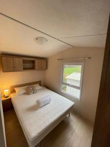 Postel nebo postele na pokoji v ubytování La Campine