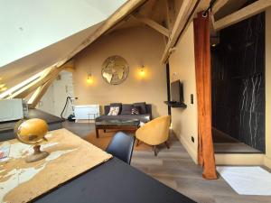 Posezení v ubytování Romains - Bel appartement à Reims