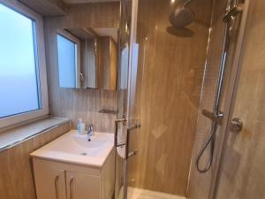 Koupelna v ubytování The City Collection