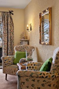 Χώρος καθιστικού στο Apparthotel Jagdhof