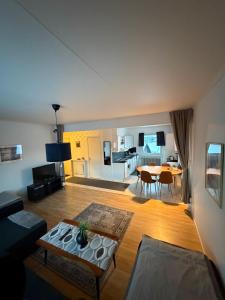 Giường trong phòng chung tại Aurora Apartment 7