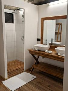 Koupelna v ubytování Pori Pori Lodges & Camps