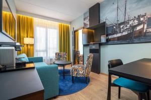 O zonă de relaxare la Thon Hotel Nordlys