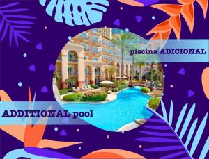 a poster for the resort at TROPICAL VACATION with nice view at PLAYA LOS CORALES in Punta Cana +10 photos