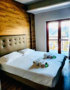 Ένα ή περισσότερα κρεβάτια σε δωμάτιο στο Lift Hotel