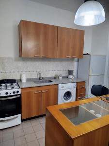 Η κουζίνα ή μικρή κουζίνα στο Estilo y confort en San Nicolás