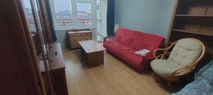 Posezení v ubytování Temp Daola