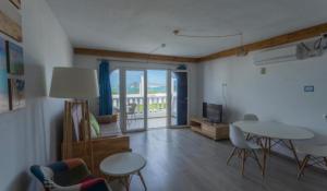 Posezení v ubytování Apartamentos LIVVO Galera Beach