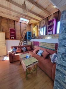 Χώρος καθιστικού στο L'Abri des Alizés Mogador