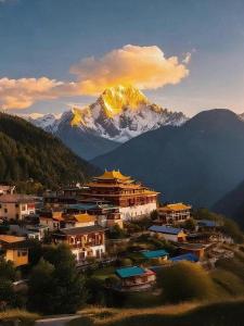 Γενική θέα στο βουνό ή θέα στο βουνό από  αυτό το ξενοδοχείο