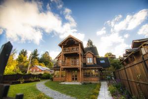 Zahrada ubytování Casa Ecke-Frutillar bajo a una cuadra de la playa