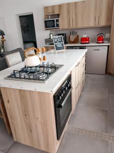 Kuchyň nebo kuchyňský kout v ubytování Dung Beetle Bush Villa