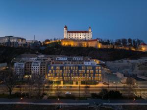 Bygningen som lejligheden ligger i