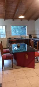 Kuchyň nebo kuchyňský kout v ubytování Casa de campo calma piu