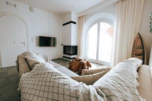 TV/trung tâm giải trí tại Luxury Apartments La Villa