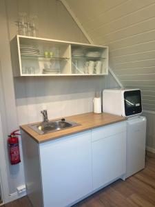 Η κουζίνα ή μικρή κουζίνα στο Rønningen Panorama +6 φωτογραφίες