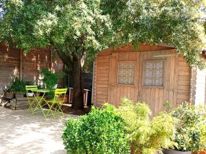 Κήπος έξω από το Maison au milieu des vignes