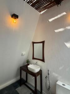 Koupelna v ubytování Luma