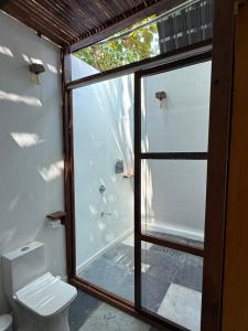 Koupelna v ubytování Luma