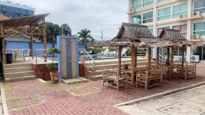 Bygningen som lejligheden ligger i