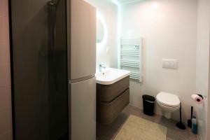 Ένα μπάνιο στο Magnifique 2 pièces en plein centre avec parking +19 φωτογραφίες