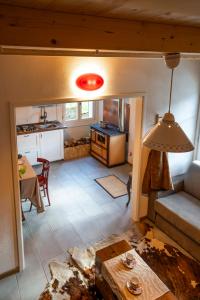 Η κουζίνα ή μικρή κουζίνα στο Baita al Sole