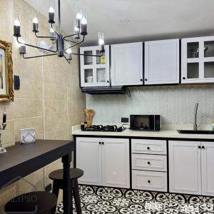 Una cocina o cocineta en Apartaestudio Harry Potter