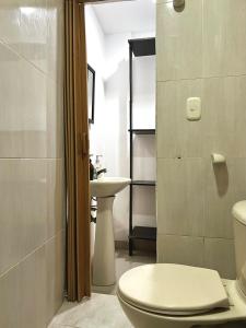 Ένα μπάνιο στο Casa Privada Centro