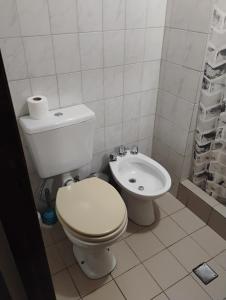 Koupelna v ubytování Altos Mendoza Av España