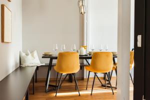 Χώρος καθιστικού στο Maison & Mood Apartments Colditz I Design Studios