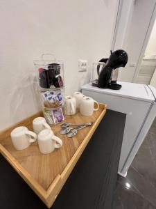 Η κουζίνα ή μικρή κουζίνα στο Onda di mare