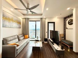 TV/trung tâm giải trí tại Hoang Huy Commerce Tower Apartment & Homestay