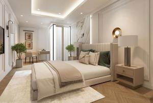 Ένα ή περισσότερα κρεβάτια σε δωμάτιο στο Luxury Eliana Hotel