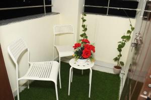 Balkón nebo terasa v ubytování Gorakhnath Residency + 1 fotografie