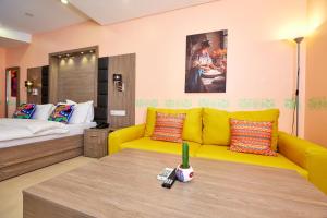 Voodi või voodid majutusasutuse Encanto Lodge toas