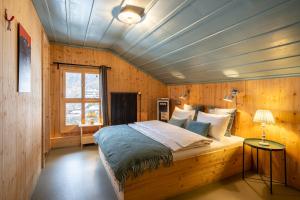 Postel nebo postele na pokoji v ubytování Chalet Verve