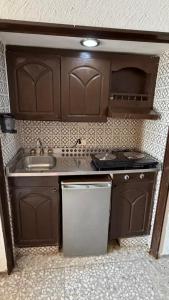 Köök või kööginurk majutusasutuses Suite en torres gemelas con vista al mar