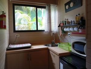 O bucătărie sau chicinetă la Eden Tica Lodge +22 fotografii