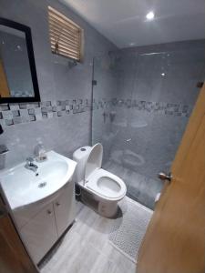 Et badeværelse på APTO CARTAGENA DE INDIAS Marbella