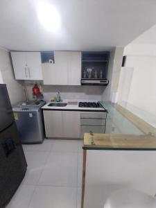 Køkken eller tekøkken på APTO CARTAGENA DE INDIAS Marbella