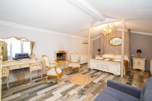 Χώρος καθιστικού στο Ağva Acquaverde Otel