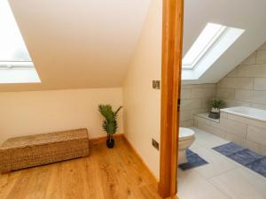 Et badeværelse på Beudy