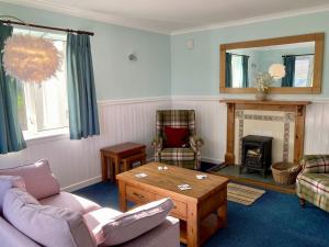 Posezení v ubytování Tarasaigh House