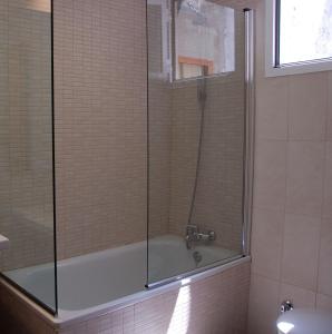 Een badkamer bij Hotel Goya